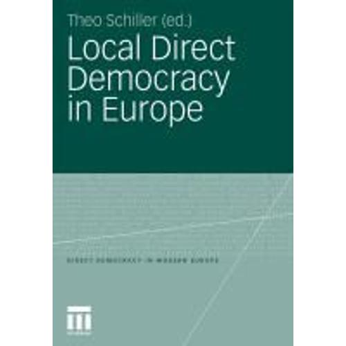 Local Direct Democracy In Europe