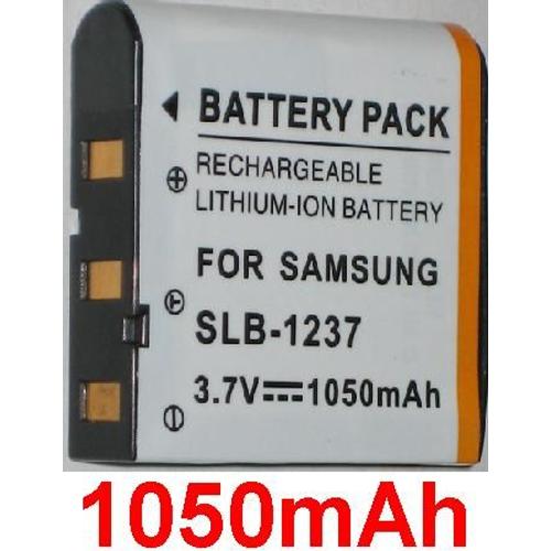 Batterie Pour Samsung Digimax L85 L55W SLB-1237 EU94, SLB1237 SBL1237 SBL-1237 **1050mAh**