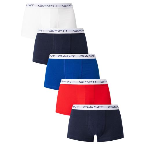 Gant Lot De 5 Boxers Essentials, Multicolore