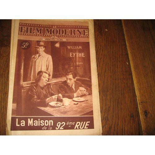 Film  Moderne  0 William Eythe   La  Maison  De La  92 Eme  Rue