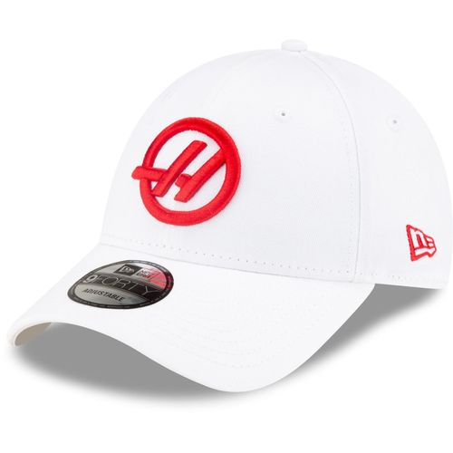 New Era 9forty Snapback Cap - F1 Haas Team Blanc