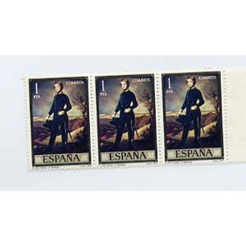 Espagne - 3 Timbres Neufs - El Nino Florez