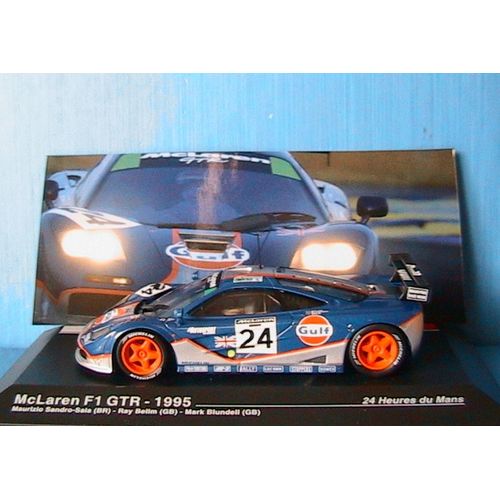 Mclaren F1 Gtr #24 24h Mans 1995 Sandro-Sala Belim 1/43 Ixo-Ixo