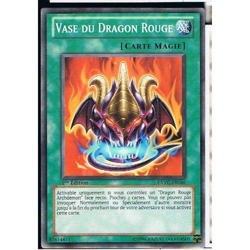 Vase Du Dragon Rouge - Yu-Gi-Oh! - Exvc-Fr046 - C