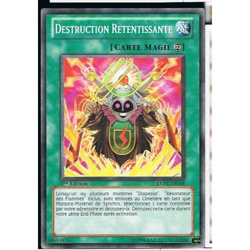 Destruction Retentissante - Yu-Gi-Oh! - Exvc-Fr048 - C