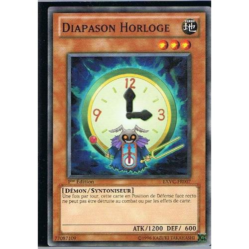 Diapason Horloge - Yu-Gi-Oh! - Exvc-Fr007 - C