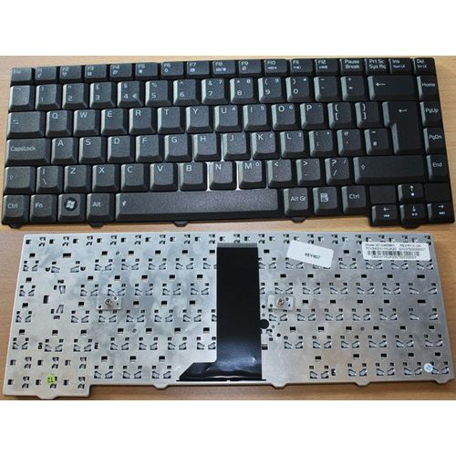 Asus F5r Noir Uk Clavier Pour Ordinateur Portable (Pc) De Remplacement (Key407)