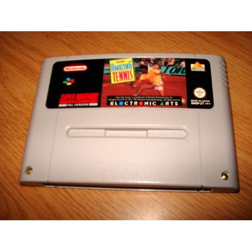 Amazing Tennis (Version Euro) Snes