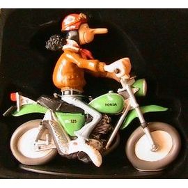 Figurine Joe Bar Team Chris Crambler Honda 125 Sl 1/18 En Resine