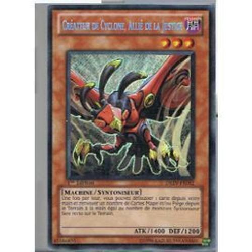 Yu-Gi-Oh! - Createur De Cyclone Allié De La Justice Drev Secret Rare