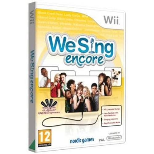 We Sing Encore! Wii