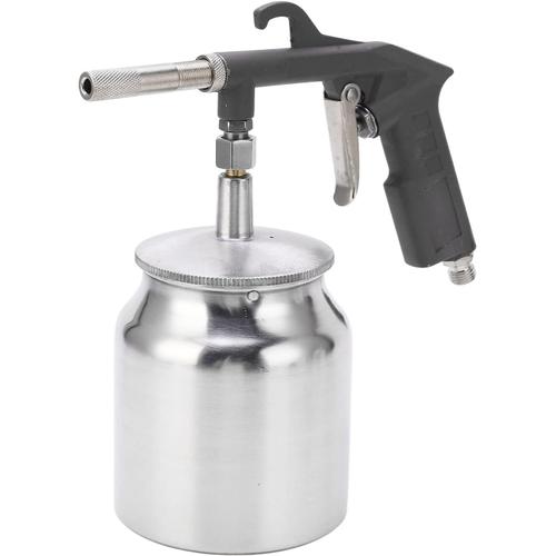 Kit D'outils De Pistolet De Sablage pour Pistolet De Sablage ¿¿ Air Comprim¿¿ pour Le Nettoyage par Pulv¿¿risation, avec Pot en Aluminium De 750 CC, 320-420 L/Min