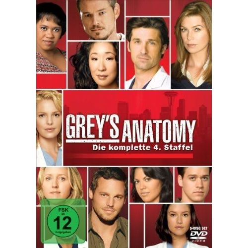Dvd Grey's Anatomy - Season 4 [5 Dvds] [Import Allemand] (Import) (Coffret De 5 Dvd)
