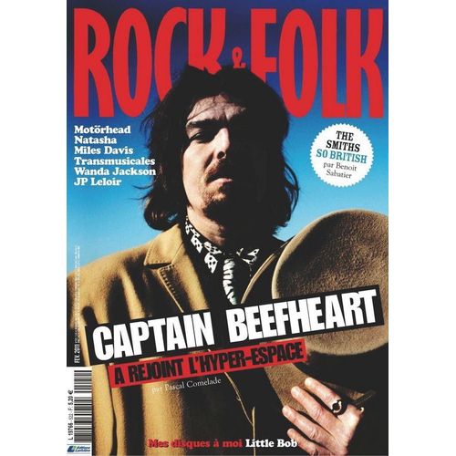 Rock & Folk  N° 522 : Captain Beefheart/Motorhead/Miles Davis/The Smiths/Little Bob/Wanda Jackson