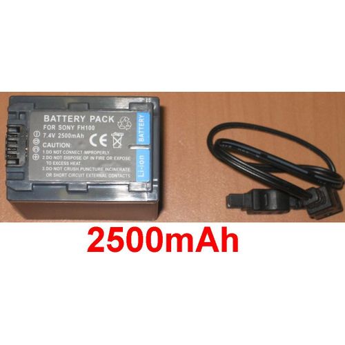 Batterie pour SONY DCR-DVD708