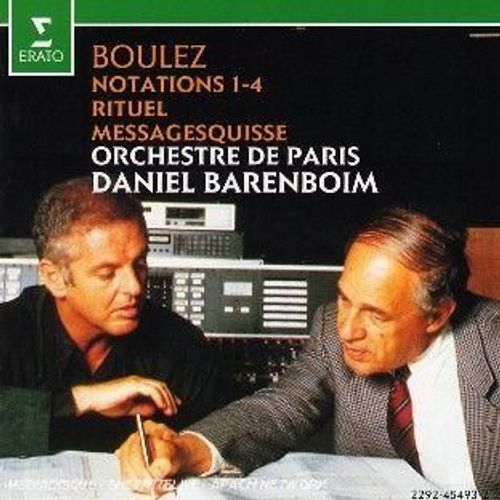 Rituel. Messagesquisse, Notations 1 À 4 - Orchestre De Paris, Daniel Barenboim