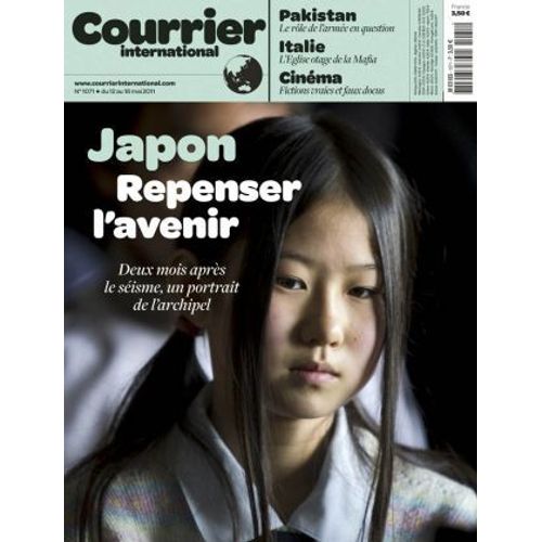 Courrier International 1071 : Japon Repenser L'avenir / Pakistan / Otalie / Cinéma