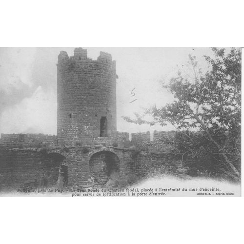 Polignac - La Tour Ronde Du Château Féodal - Tbe - 060700