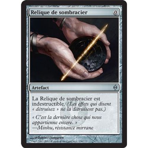 Relique De Sombracier ( Darksteel Relic) - Magic Mtg - Phyrexia 134 - U