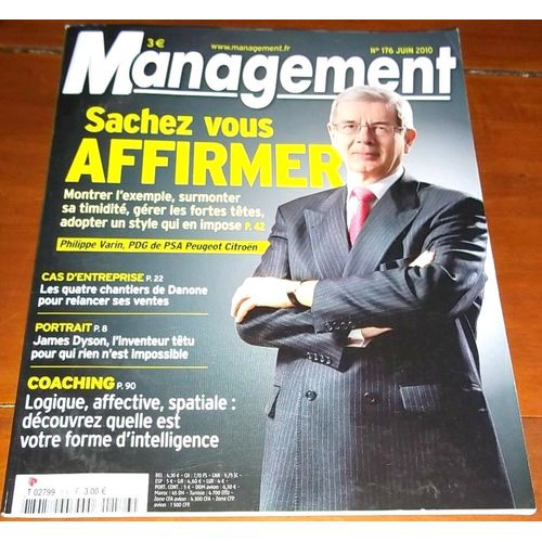 Management  N° 176 : Sachez Vous Affirmer