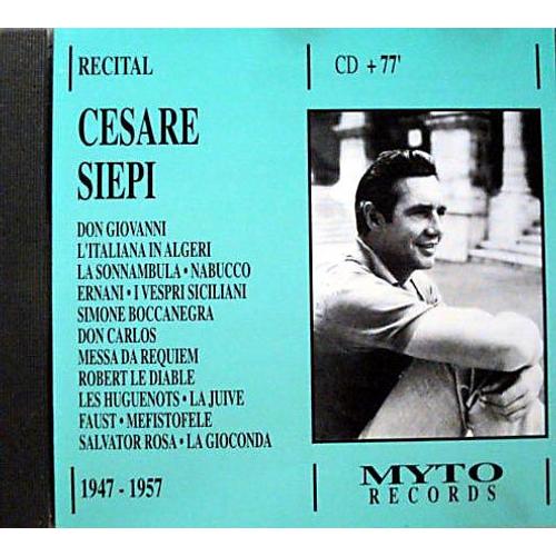 Recitals 1947-1957 : Verdi, Gounod, Boito, Mozart, Rossini, Etc. Siepi, Basse