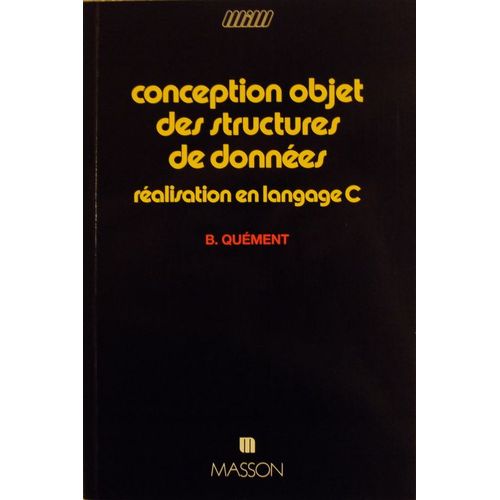 Conception Objet Des Structures De Donnees