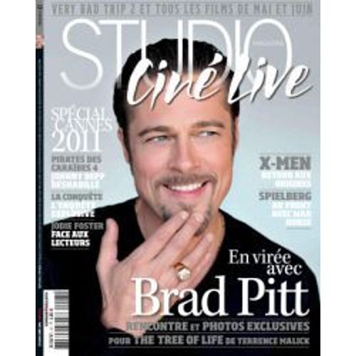 Studio Ciné Live 27  N° 27 Juin 2011 : En Virée Avec Brad Pitt, Spécial Cannes 2011