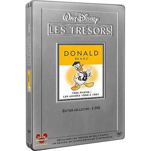Donald De A À Z - 1ère Partie : Les Années 1934 À 1941 - Édition Collector Boîtier Steelbook