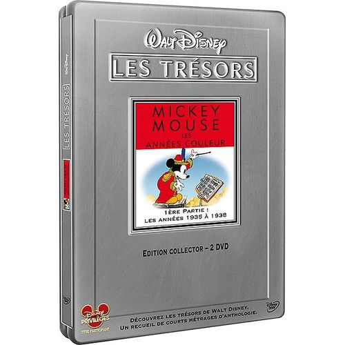 Mickey Mouse, Les Années Couleur - 1ère Partie : Les Années 1935 À 1938 - Édition Collector Boîtier Steelbook