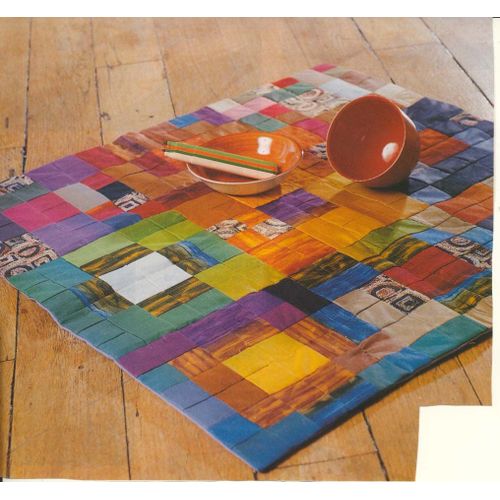 Patron Couture Décoration Modes Et Travaux 1227 Un Panneau En Patchwork