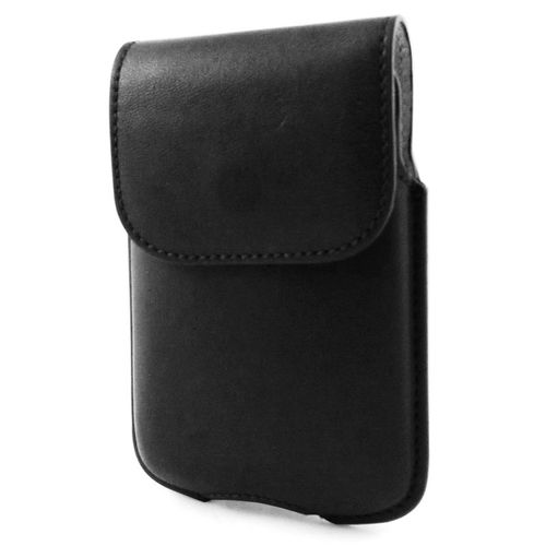 Etui Hautes Coutures Cuir Noir Pour Blackberry 8520 / Curve 3g & 9700