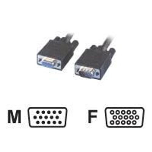 MCL - Rallonge VGA HD15  mâle / femelle - 2m