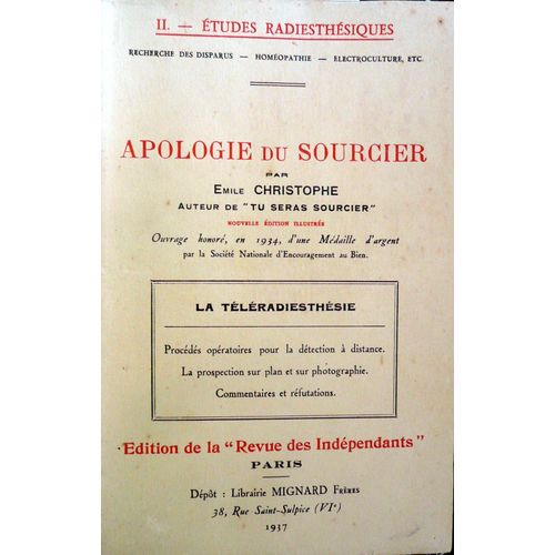 Apologie Du Sourcier