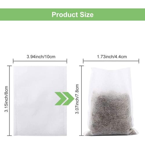 Sac ¿¿ Plantes,Sac de Semis,Sac de Croissance,Sac de Semis Biodegradable,Sac Plant Pepiniere,Sac de Plantation Non Tiss¿¿,Sac ¿¿ Plante en Tissu Non Tiss¿¿,pour Le Jardin Domestique,50 Pi¿¿ces