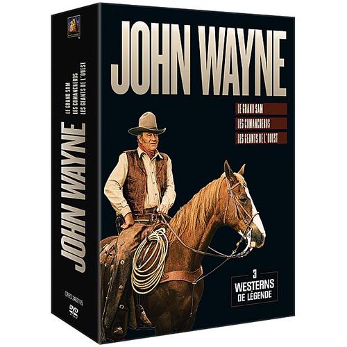John Wayne - Coffret 3 Films : Le Grand Sam + Comancheros + Les Géants De L'ouest - Pack