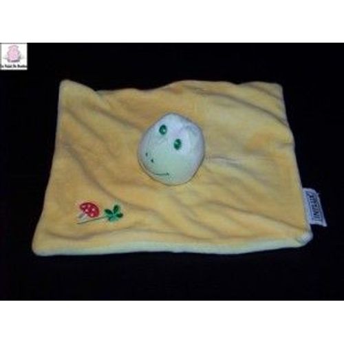 Doudou Grenouille Influx Cora Plat Champignon Trefle