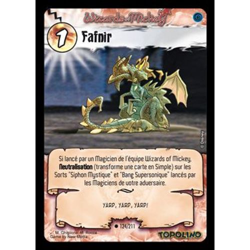 Wizards  Of Mickey - Fafnir - Origines - Fr