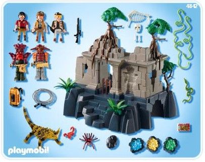Playmobil Wild Life 4842 - Temple Du Trsor Avec Gardiens - 2