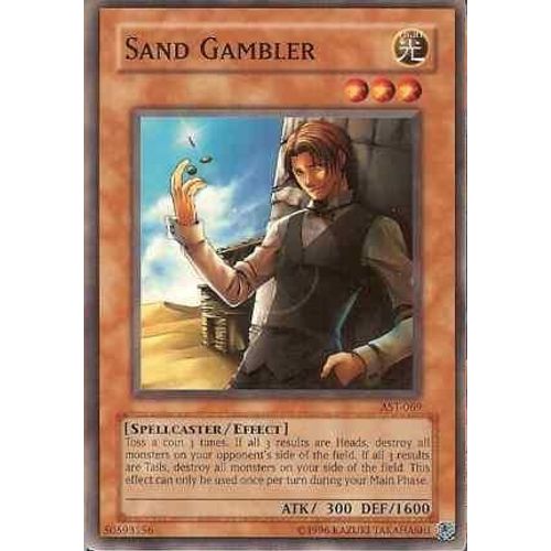 Yu-Gi-Oh! -  Sand Gambler - Ast-069 - Commune - Anglais