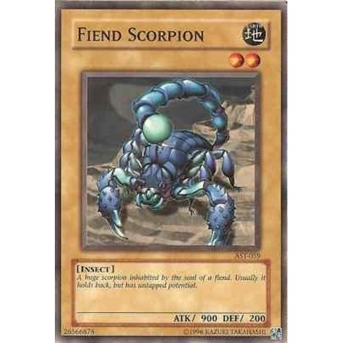 Yu Gi Oh - Fiend Scorpion - Ast-059 - Commune - Anglais