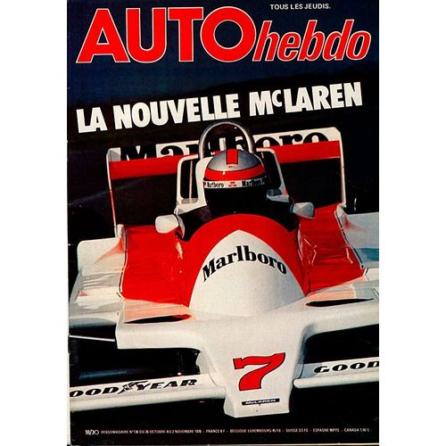 Auto Hebdo N° 136 : La Nouvelle Mc Laren