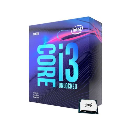 Processeur d'ordinateur de bureau Intel Core i3 9e generation - Core I3-9350KF Coffee Lake 4 coeur 4,0 GHz (4,6 GHz Turbo) LGA 1151 (serie 300) 91 W sans carte graphique