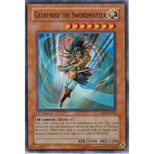 Gearfried The Swordmaster - Ultra Rare - Fet-En022 (En Anglais)