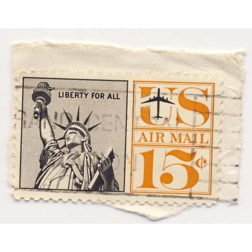 Mbre U S A, Us Airma Ail Liberty For All, 15 Cents,Oblitéré
