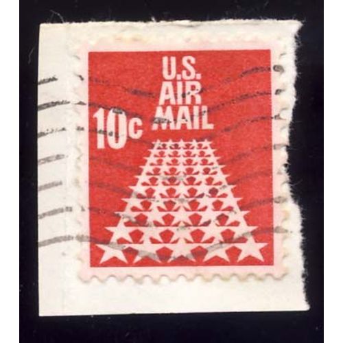 Timbre U S A, Us Airmail, 10 Cents, Oblitéré