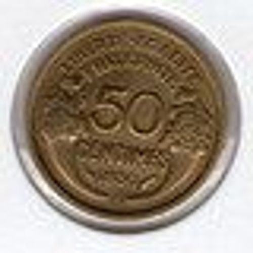 50 Centimes De 1936.Be.
