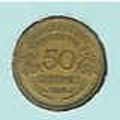 50 Centimes De Franc De 1939.Be.