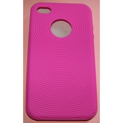 Housse Silicone Pour Iphone 4 - Rose