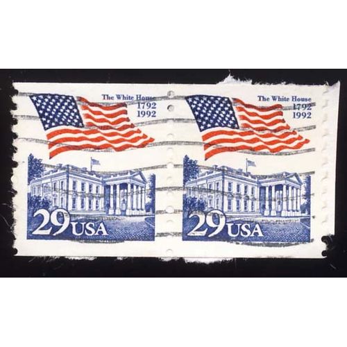 Timbre U S A, The White House 1792-1992, 29 Cents, Oblitéré