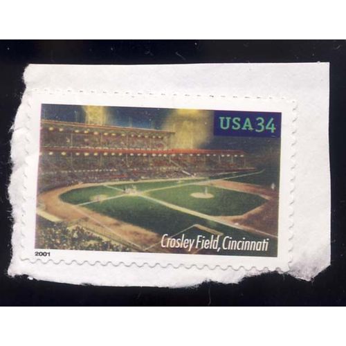 Timbre U S A, Crosley Field Cincinnati, 34 Cents, Non Oblitéré